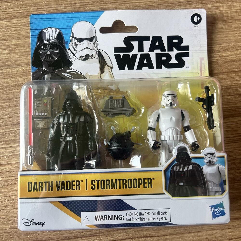 New Star Wars Epic Hero Series Darth Vader & Stormtrooper Hasbro D26